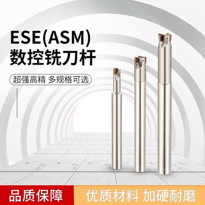 数控铣刀杆ESE小径JDMT0702立铣刀刀具8 10 11 12 14加硬双刃刀杆