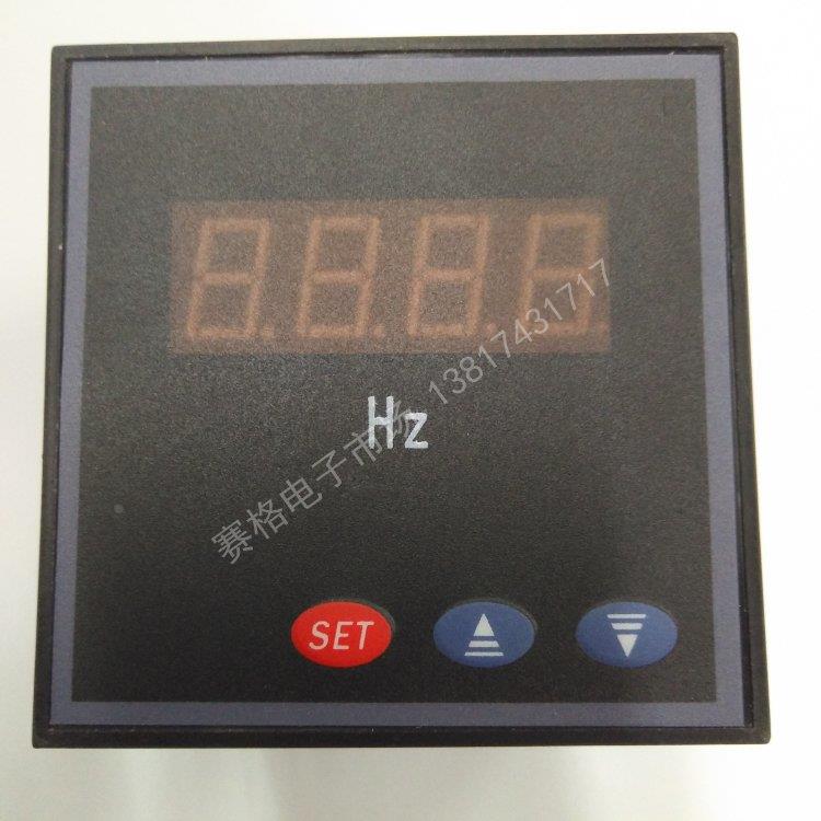 SX6L2 50HZ/DC10V 20mA 4-20MA SX6L 赫兹频率表 变频器用80*80MM