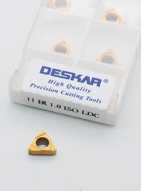 DESKAR戴斯卡原装ISO标准内外螺纹车刀片11/16/22 ER/IR ISO LDC