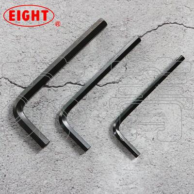 日本原装进口百利EIGHT单根L型平头黑色内六角扳手001-P系列 公制