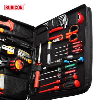 罗宾汉RUBICON电工电讯工具套装电子通讯维修组合RTS-29/12/34