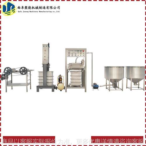 新款全自动豆腐皮机设备 干豆腐机全不锈钢 聚能豆制品机械