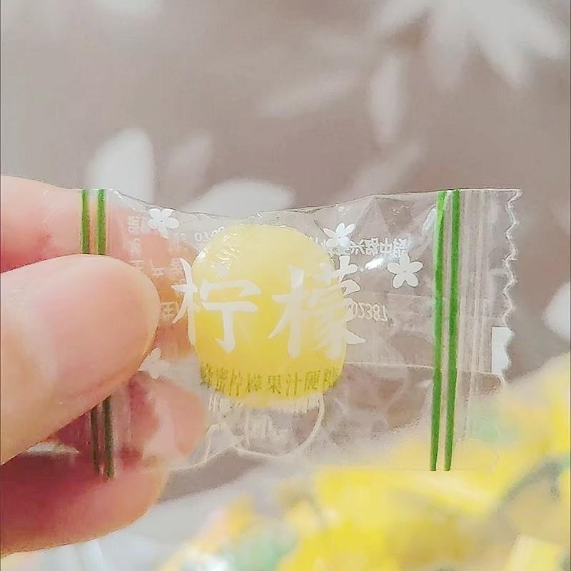 宏源蜂蜜柠檬果汁硬糖500g水果糖果汁硬糖柠檬味喜糖招待休闲零