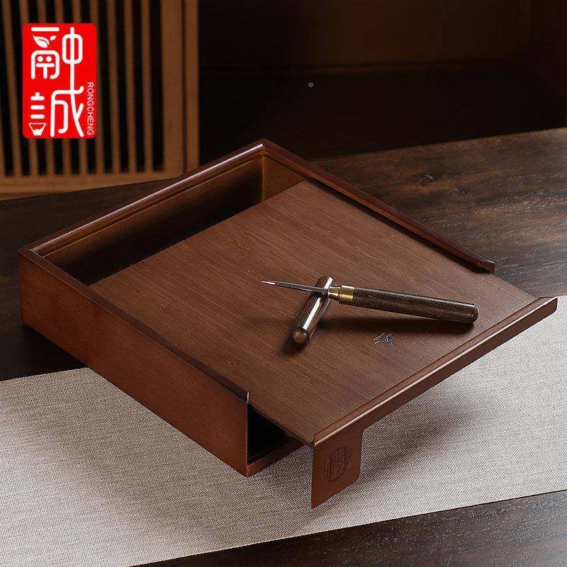 普洱MPRCHCS1茶盒收纳茶盒茶仓茶饼架工具制单竹层抽屉式分盘茶功,餐饮具,茶道/零配,淘宝优惠券,粉丝福利购,淘宝优惠卷