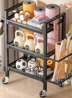 健身材收纳器瑜伽垫收器纳筐家用运动用7002SNJ材置物架放体育品