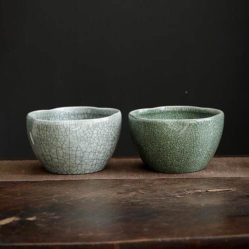 茶洗哥窑20250901瓷大号茶渣缸陶家用洗杯盂盆茶具配件水茶荷花缸