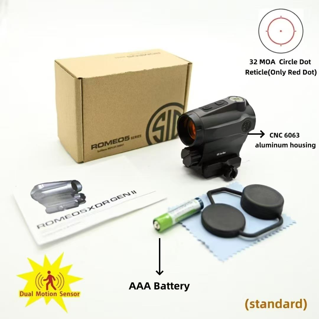 罗密欧R望5 DR高清红点户外一倍远xdr镜组合弹弓五组合倍三倍挂X