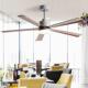 吊扇大风力扇灯商用客厅北欧简约54寸吊灯饭厅带灯扇吊TMZ灯电吊