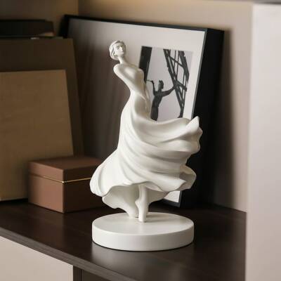 现代酒简约术物装饰品摆SHBA6086件客厅轻人奢高艺档电视柜高级感