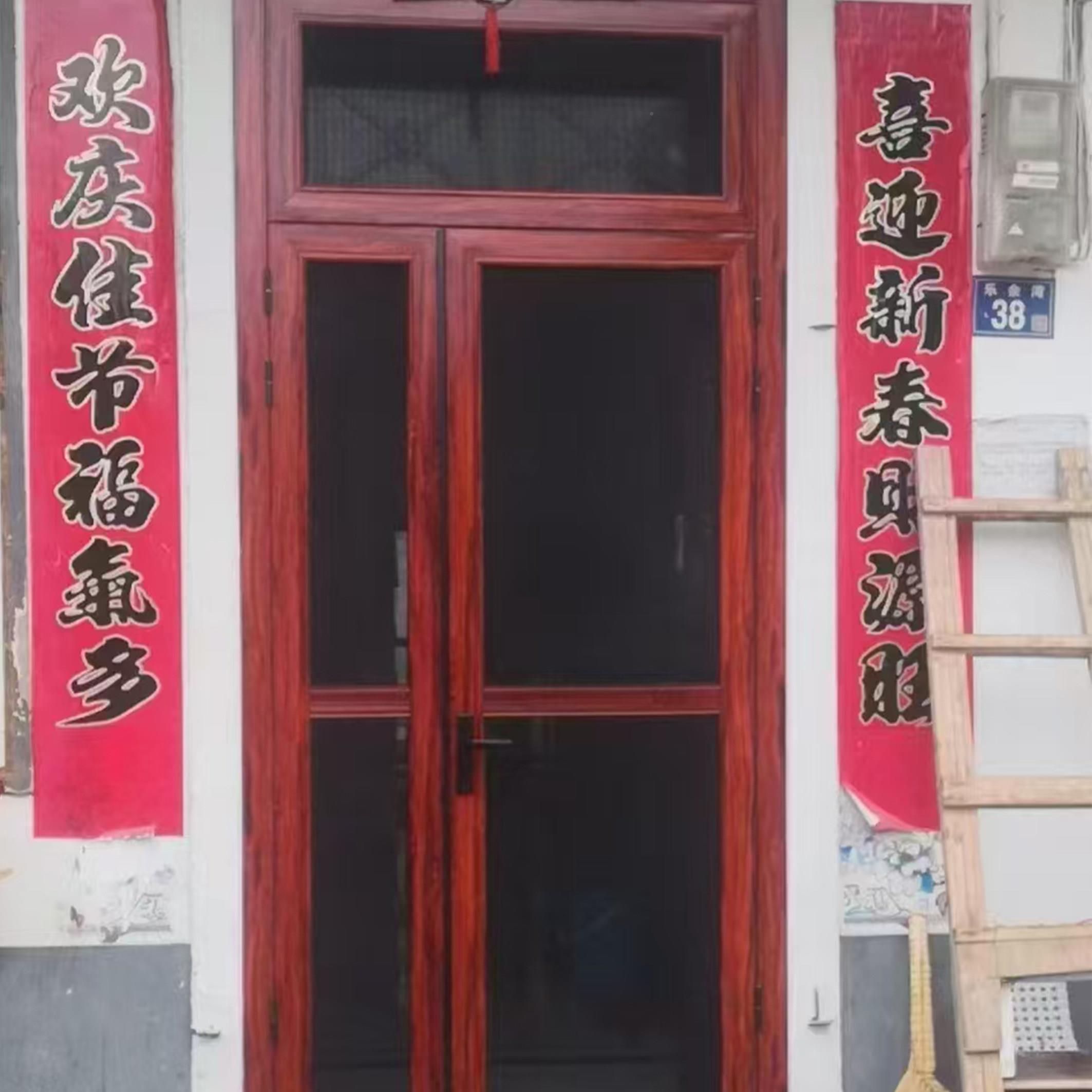 门子母纱门对开纱四开入户大门钢网纱门金厨房房安逸居平间防蚊平
