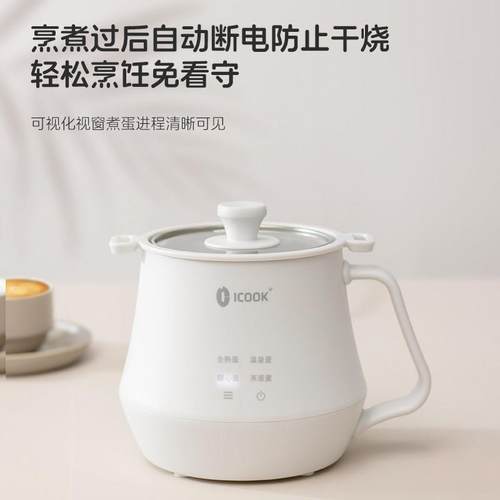 ICOOK蒸蛋器功能煮器204新MF-1E003款自动断2电多家用小蛋型煮鸡