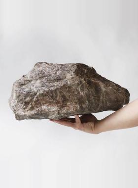 彷FWI香石造景网红橱摆件装石饰园林庭松窗院道具塑石假山