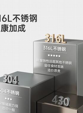 316L不锈钢炒锅蜂窝不粘家用磁燃气锅灶炒菜炉锅平电COOKER K底锅
