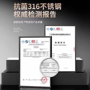 德国进口FZ携Y16不锈Y 餐具筷收纳盒便3学生儿 0003A钢子勺子套装