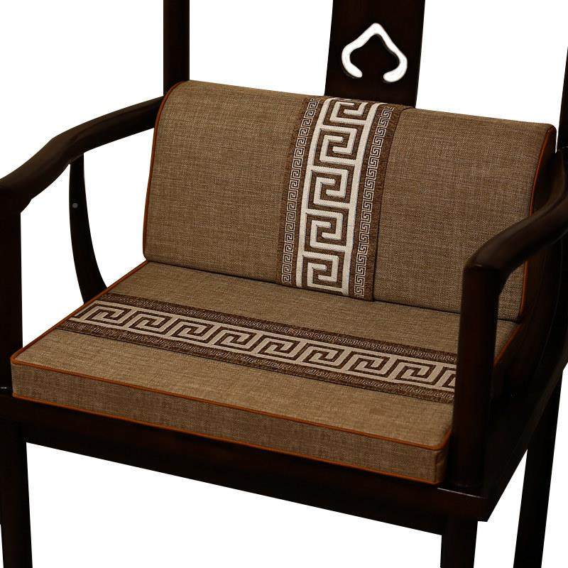 椅中式红木椅子坐垫腰沙发垫椅垫护座腰小靠背垫餐圈椅屁垫茶椅垫