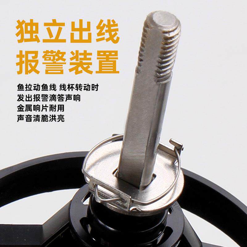 锚鱼轮远卷线器全金属无间隙ALB海竿杆海钓轮锚1000型浅0线投杯12