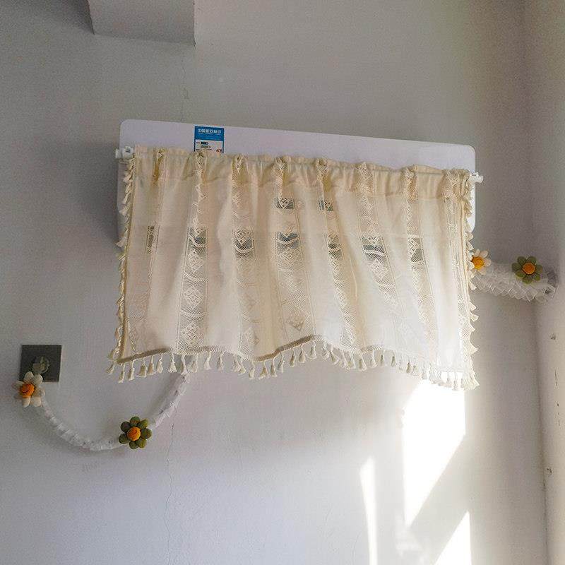 防直吹ins风壁式挂空调通风用挡风板纱帘遮092031风板板帘出口导