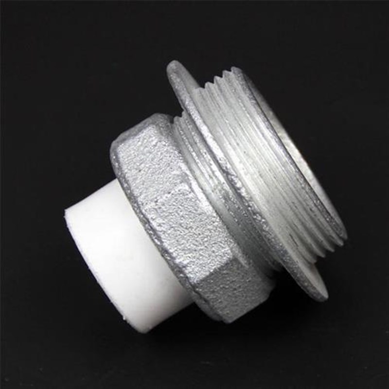 速发铸铁暖气片散热器配件6分1寸25ppr快速活接头2水管管材连接件