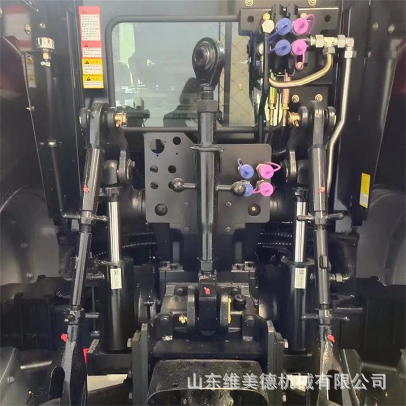 速发LX2004轮式拖拉机 农用大桥深耕犁地机  收货药材打包