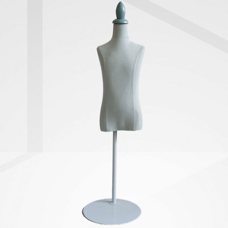 速发服装店模特道具童装橱窗半全身人台衣服展示架假人体婚纱模特