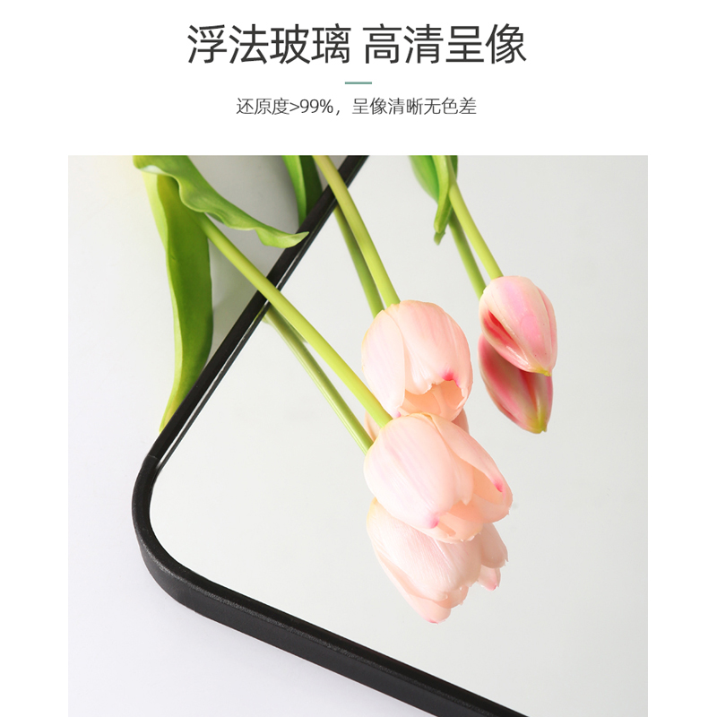 速发全身落地镜家用入户玄关衣帽间试衣换衣镜子生卧室轻奢风穿衣