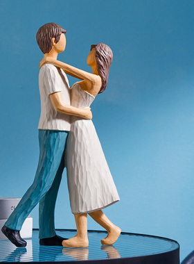 速发创口结婚礼物客厅电视柜卧室母摆件一口三意四家装饰送新婚夫