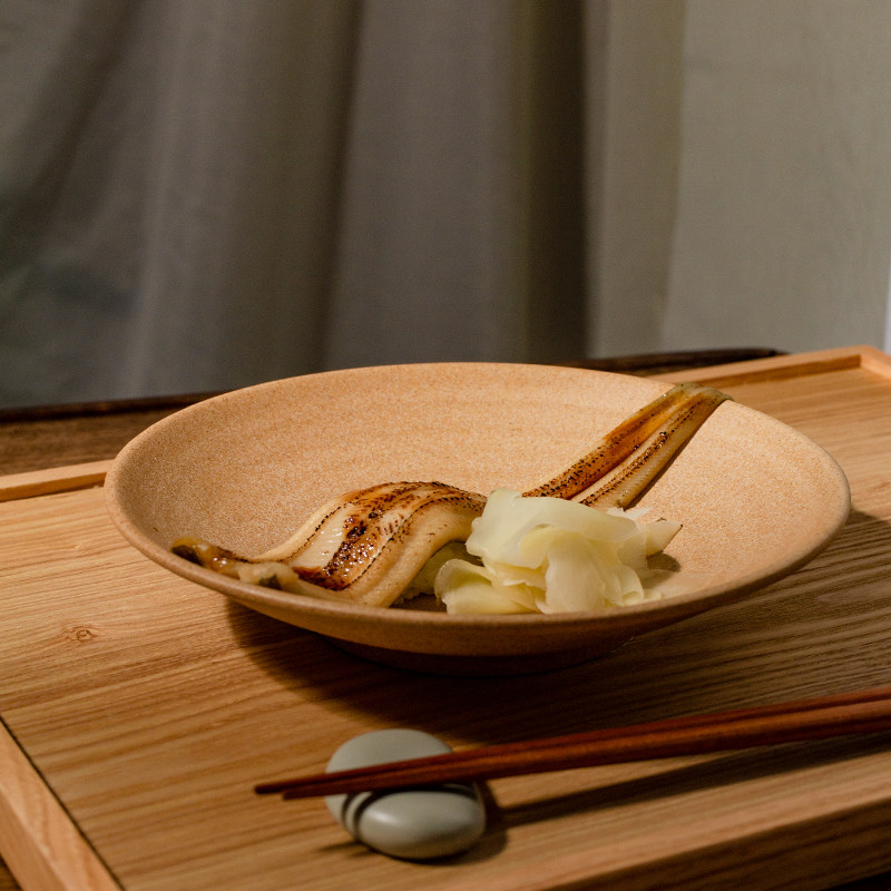 目外日式陶土深盘餐厅创意窑变汤盘浅口盘拌面碗复古家用陶瓷菜碗,餐饮具,盘,淘宝优惠券,粉丝福利购,淘宝优惠卷