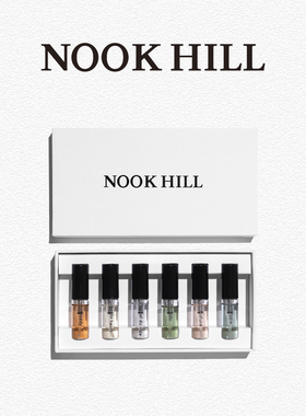 NOOKHILL香水淡香精系列便携6支装小众香水礼盒男女同款12毫升