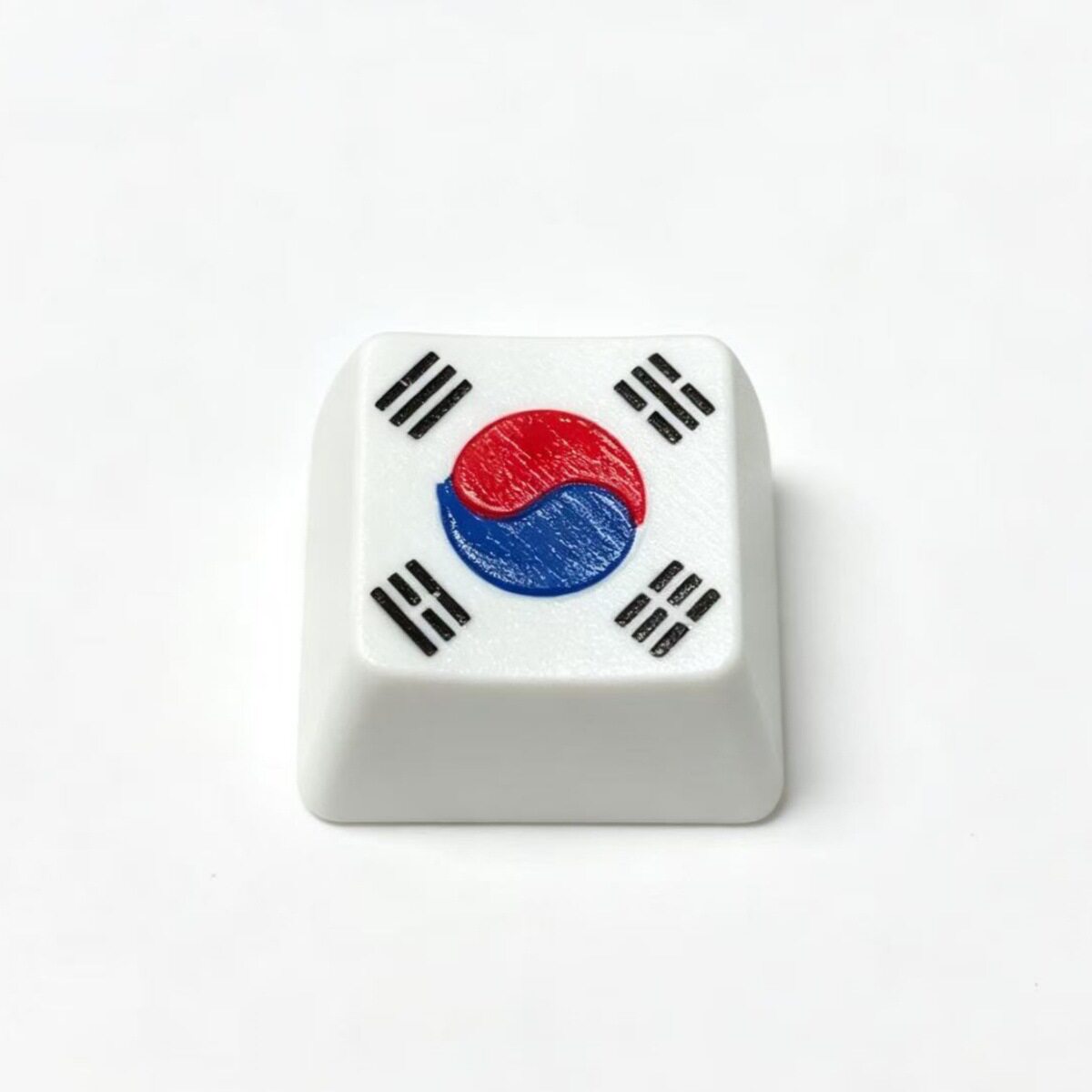 3D个性韩国国旗键帽国旗树脂键盘帽单个diy立体机械十字轴键帽