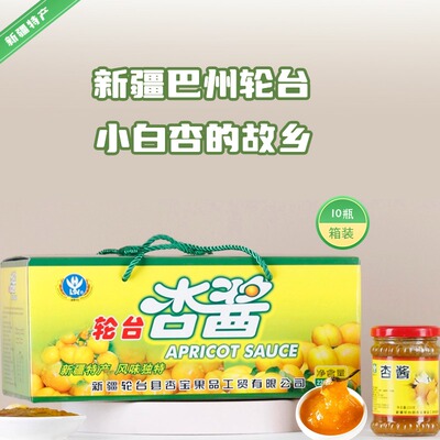 酸酸甜甜礼盒装新疆杏酱豪霞利克