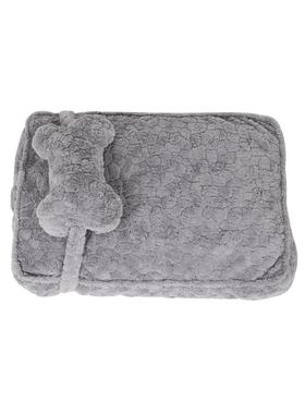 IB适EANS狗窝宠窝垫四通用可拆洗兔绒加厚云朵舒枕头猫WD00097窝