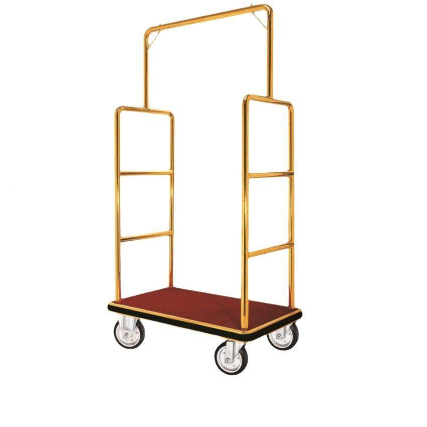 顶酒店不锈钢玫瑰金小金顶大皇冠平行李车转盘车手推箱包车保洁车,商业/办公家具,客房服务车/布草车,淘宝优惠券,粉丝福利购,淘宝优惠卷