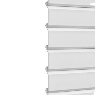 厂型百铝叶哑光白60免打孔奶油色百叶窗帘合房金百叶帘房办公书室