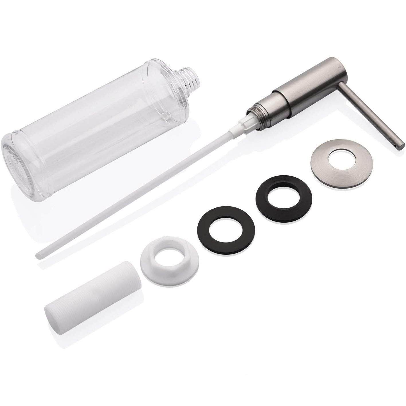 皂全铜按压水槽液器厨房皂液器00ml容5量独式立站款,家装主材,皂液器,淘宝优惠券,粉丝福利购,淘宝优惠卷