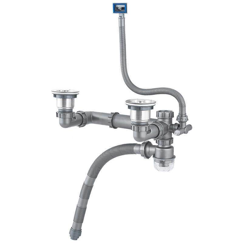 器厂家菜盆水器防堵防臭下水下后置左右款墙排水省空间下管,家装主材,下水器,淘宝优惠券,粉丝福利购,淘宝优惠卷