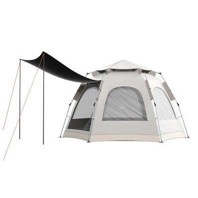 户露营厚帐篷野外野EKC餐套防装外备野营防雨全加全自动折叠便携