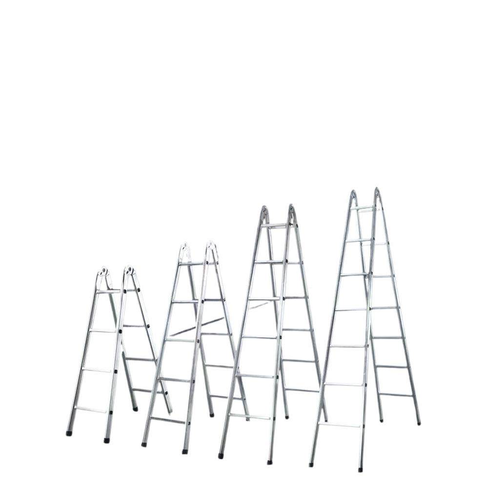 梯子家用特厚镀锌防滑加厚折叠人字梯登高爬梯合梯轻便室内多功能