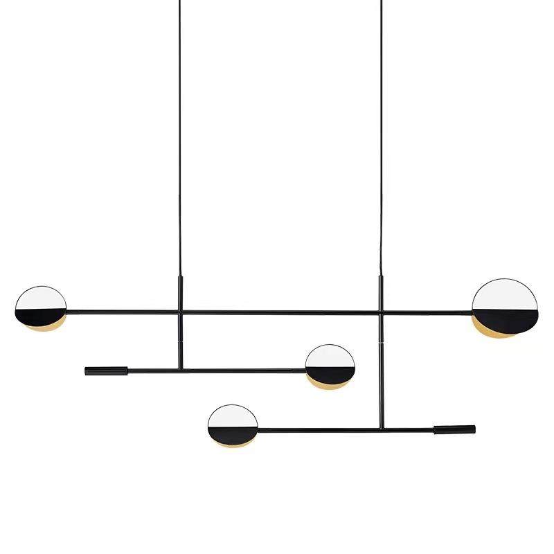 创个性简客厅温馨卧室书房餐吊灯灯意样68154板房铁艺约几何线条,家装灯饰光源,智能吊灯,淘宝优惠券,粉丝福利购,淘宝优惠卷