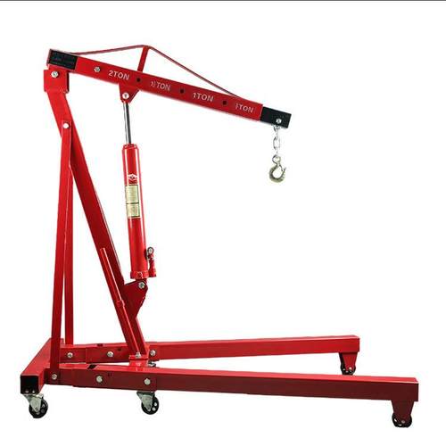 汽车发压动机架发动机吊折叠小吊EOG机手液引擎小吊机单臂动吊架