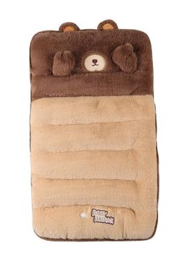 汽车车坐垫季子可爱毛绒内垫女冬天车用加68072厚保暖靠背一体式