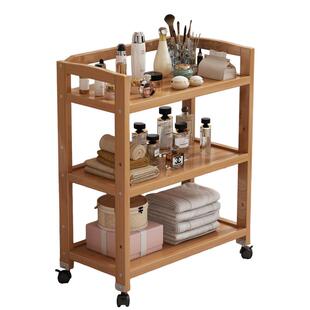 0805美容院简专架用小推车可移具动手推置物多功能工车易多层收纳