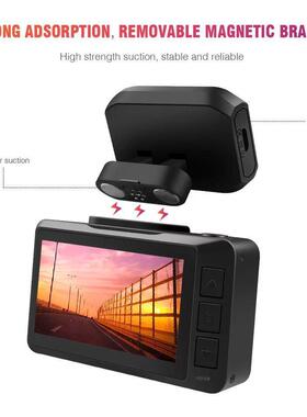 私模行4K车记录仪双镜头GPS行车轨64232迹手势感高清汽夜车视应仪