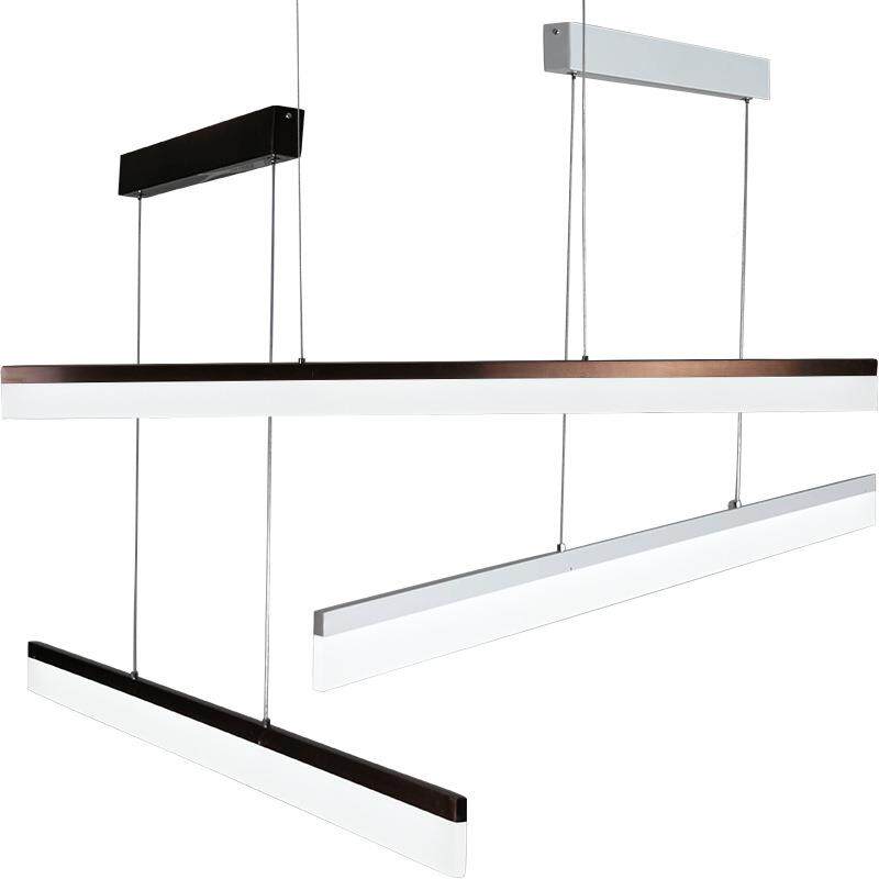 长方形拼接造型方通用led长条灯专超市公室专用吊线商业吊办灯