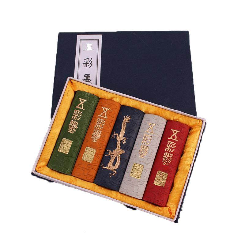 老徽墨条彩色墨条书国法画五墨块墨彩锭龙一两,文具电教/文化用品/商务用品,文房四宝,淘宝优惠券,粉丝福利购,淘宝优惠卷