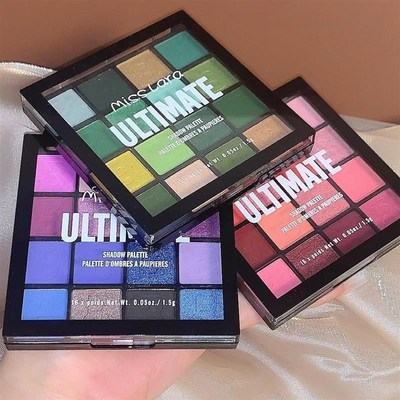 lara  ULTIMATE SHADOW PALETTE 炫彩缤纷16色眼影 哑光珠光