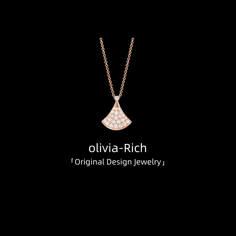 「OR原创设计」裙子项链女2025爆款白贝母玉髓轻奢精致情人节礼物