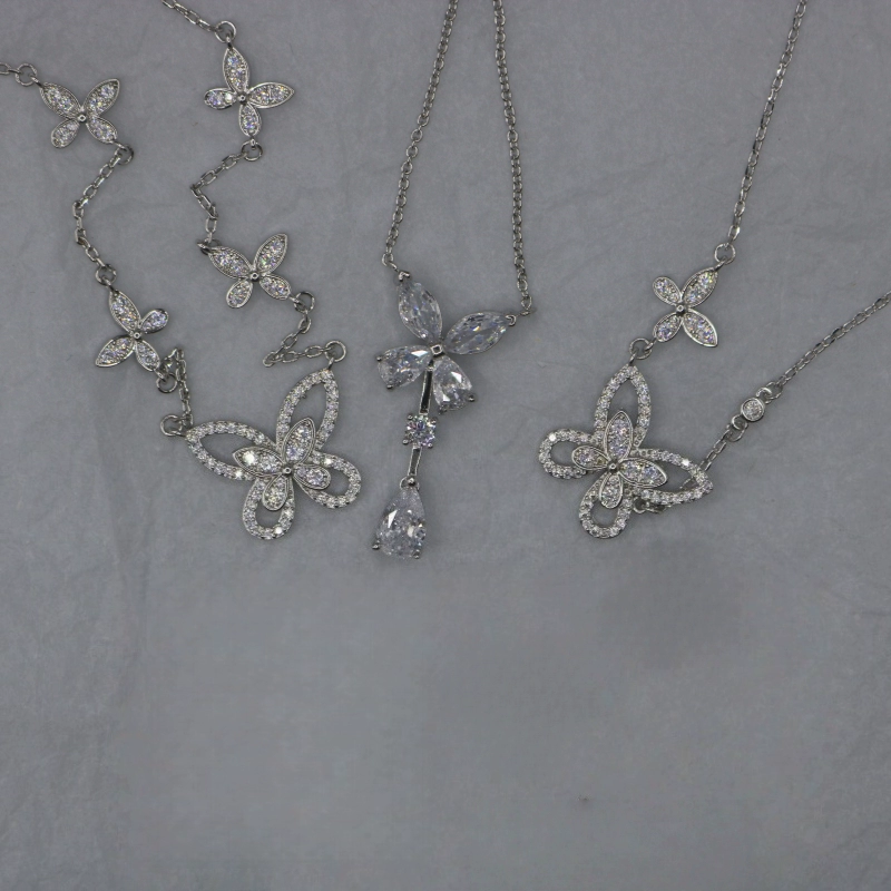 「OR原创设计」所见即所得!实拍!HW蝴蝶项链|如和图片不一致包退!