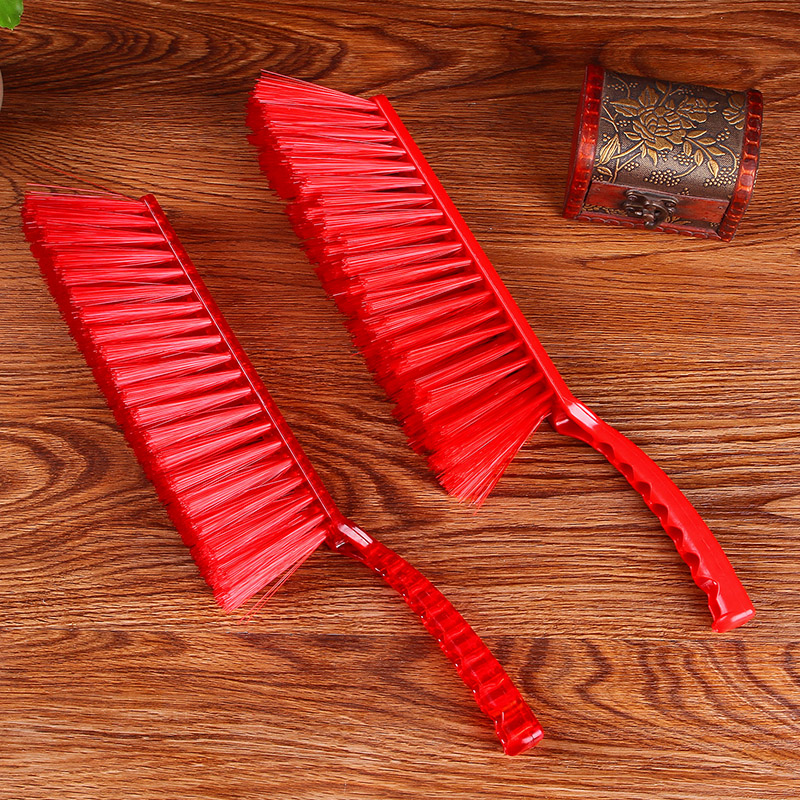 速发婚刷结大用红色扫床刷婚庆用品大全生活床刷结婚床红色除尘刷