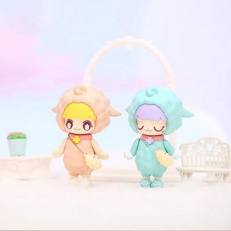 直销Kimmy&Miki animal blind box KM cat woman 1983 cute