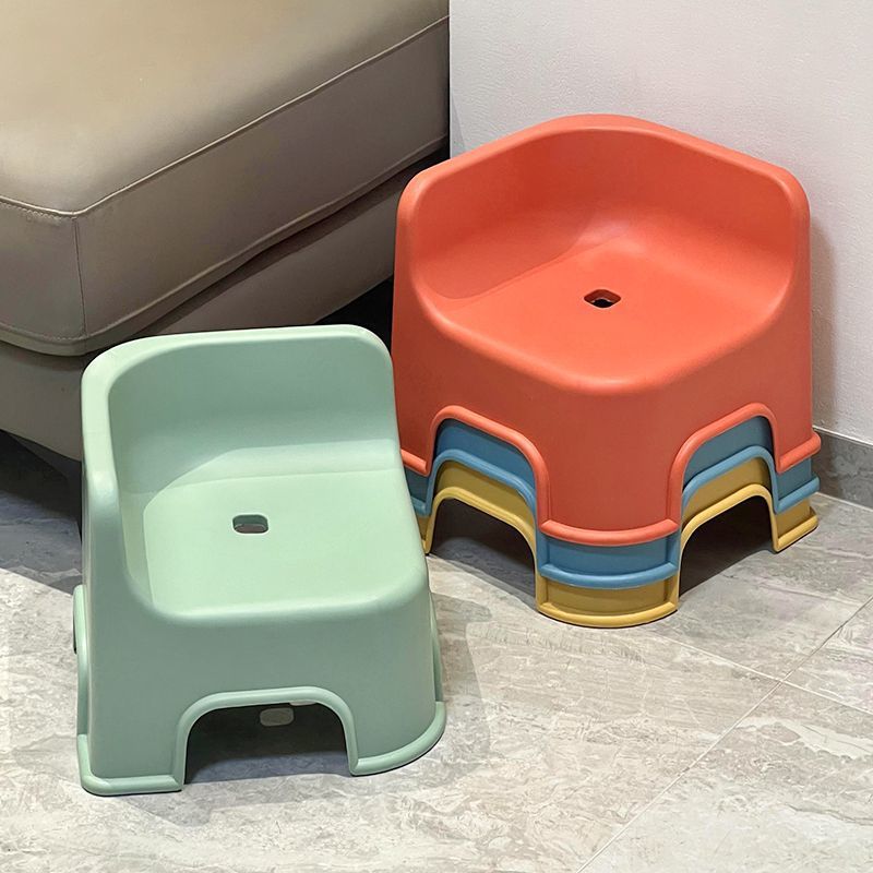 婴幼儿童塑料小凳子靠背椅加厚宝宝沙发餐椅小椅子防滑板凳洗澡凳